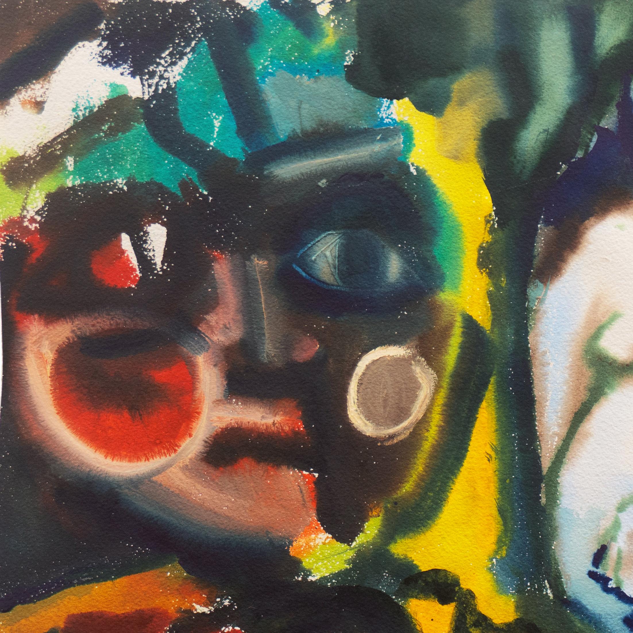 « Leaving the Garden of Eden », expressionniste américain du milieu du siècle dernier, Adam et Ève en vente 1