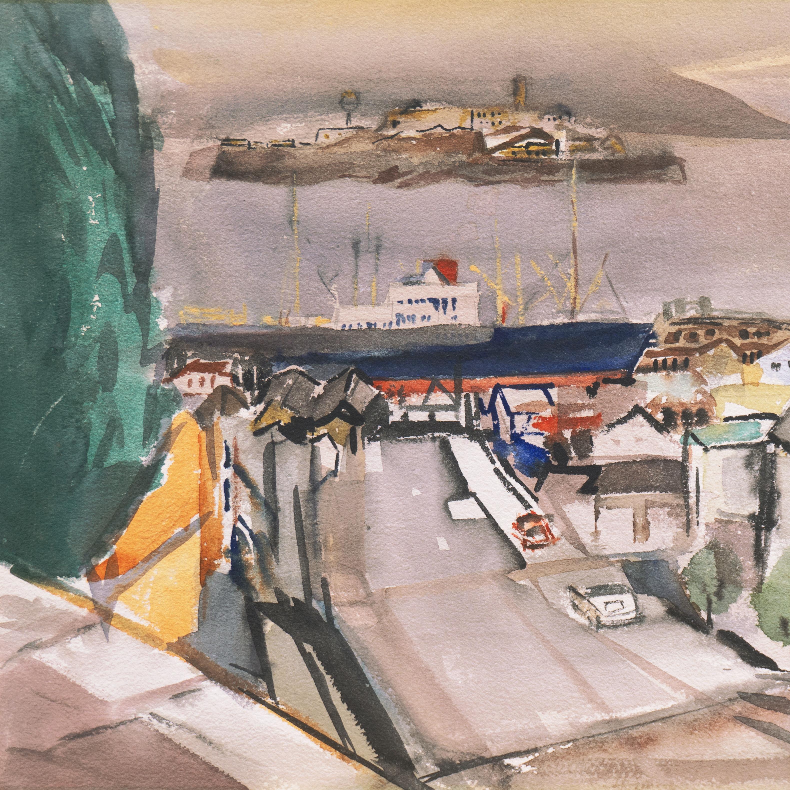 Signed lower right, 'Elva Senter' (American, 1891-1973) and painted circa 1975; additionally inscribed verso. 

Born in Callao, Missouri, Elva Senter moved to Oklahoma with her family at the age of seven. In 1930, she moved to Columbia, CA and began