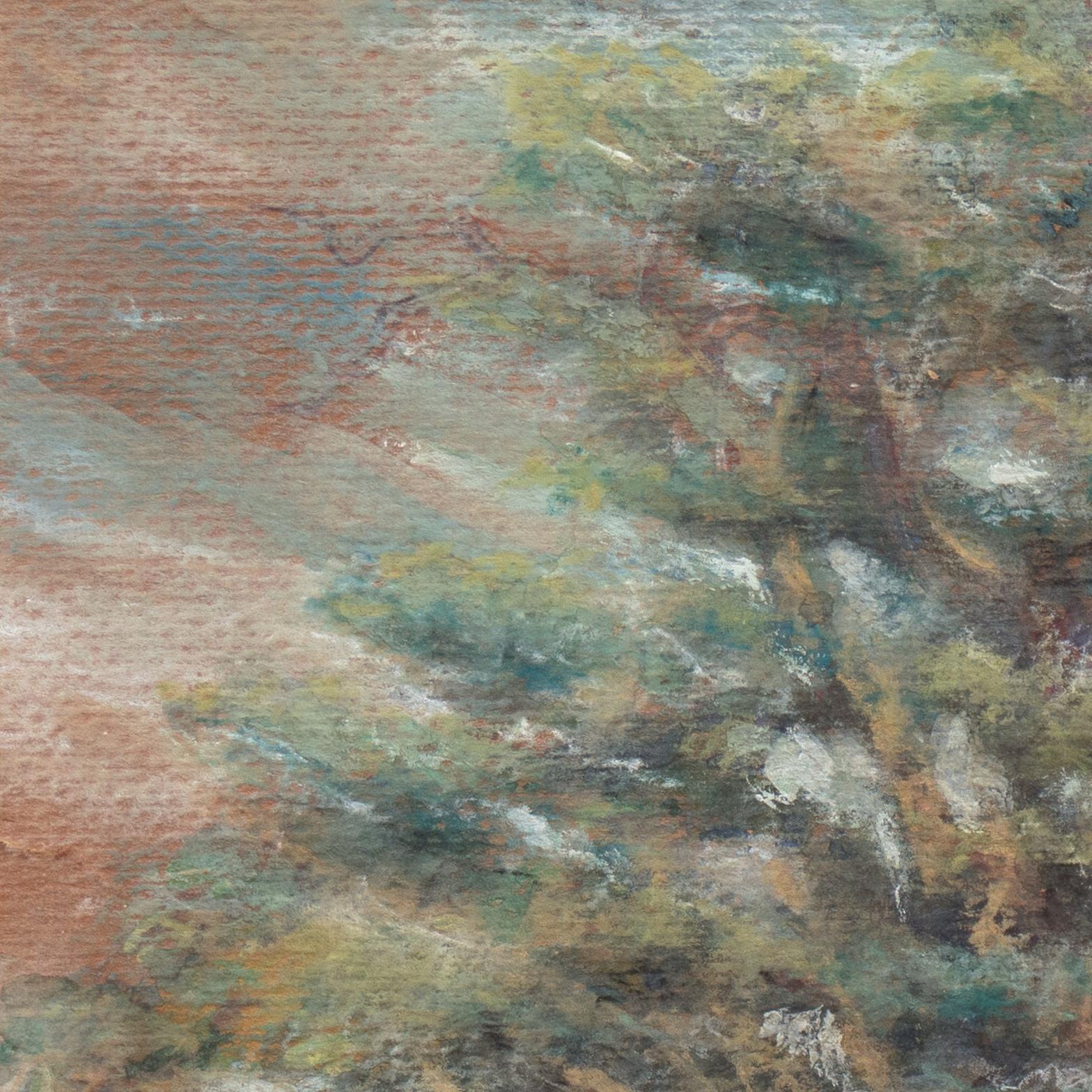 „Der alte Eichenbaum“, Bushey School of Art, Britisch im Angebot 2