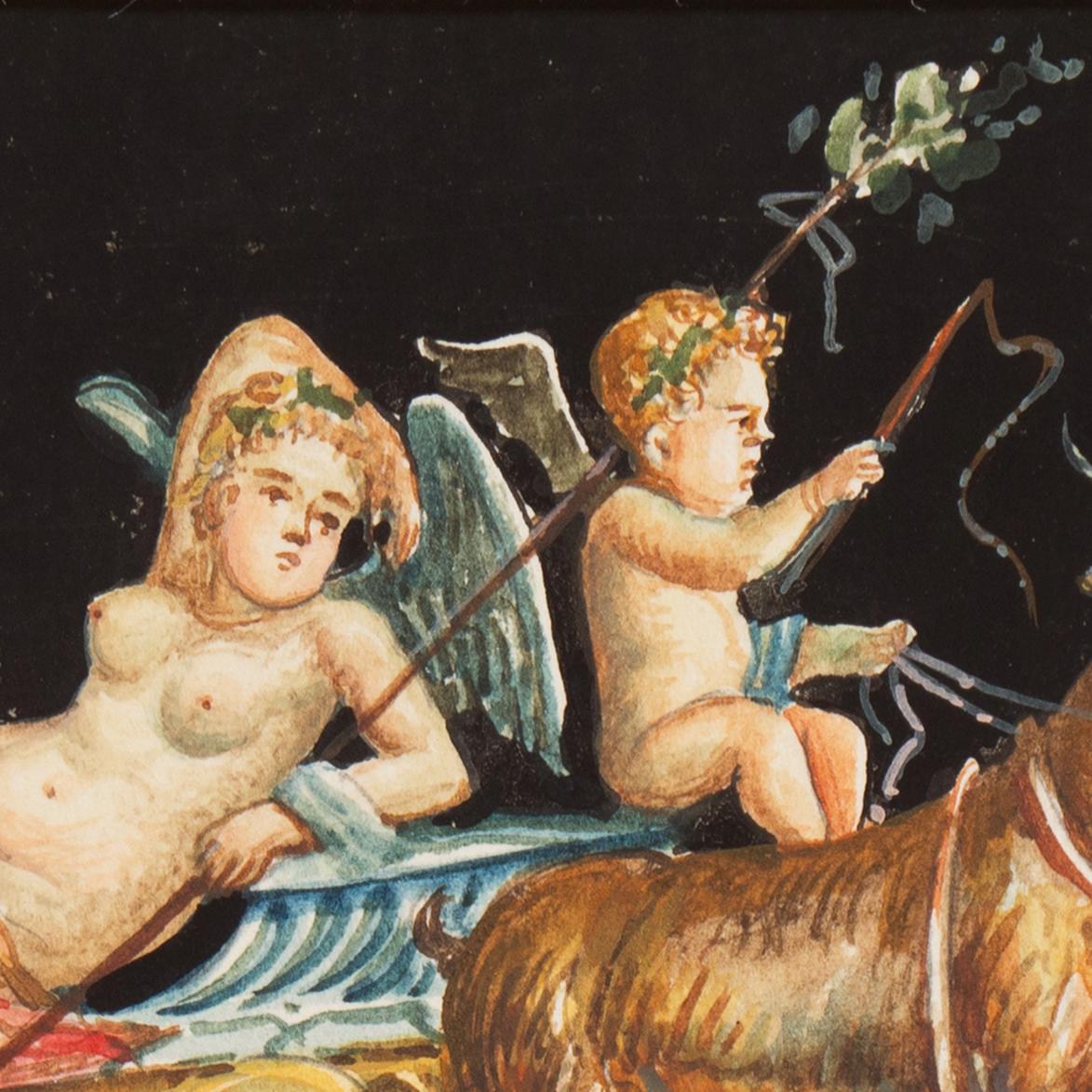 'Bacchanal', Mid-century Pompeii, Roman Mythology, Bacchus, Neo-classical For Sale 3
