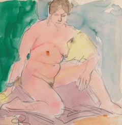 Nude Drawings and Watercolors