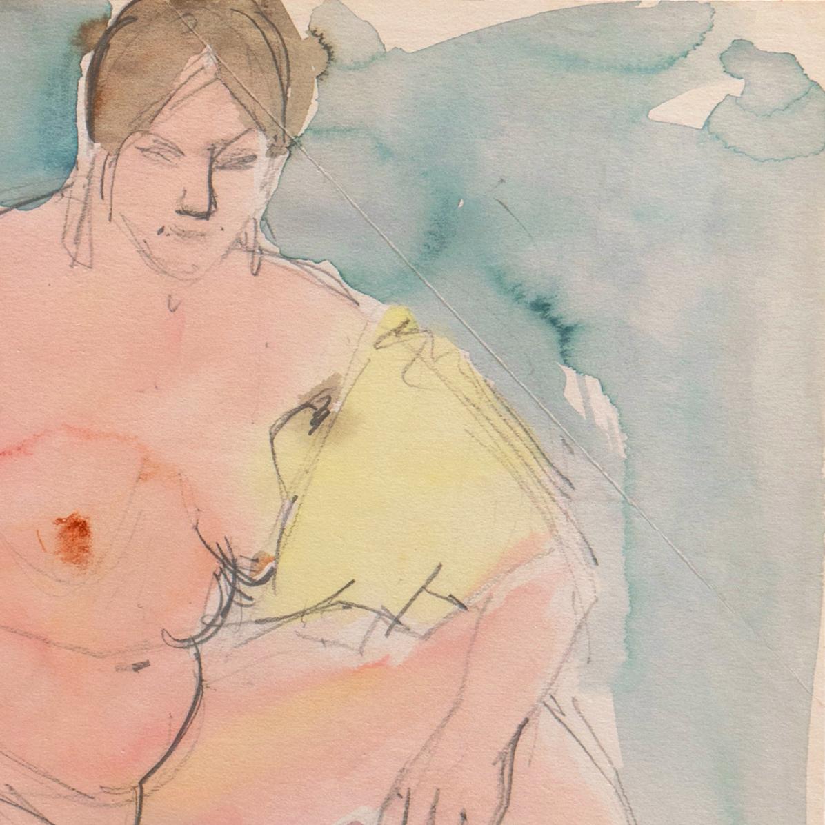 'Nude', Musee d'Art Moderne, Paris, SFAA, LACMA, California Woman Artist, Carmel For Sale 4