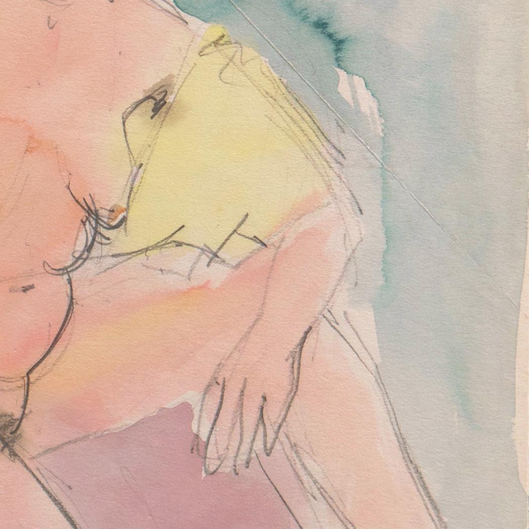 'Nude', Musee d'Art Moderne, Paris, SFAA, LACMA, California Woman Artist, Carmel For Sale 5