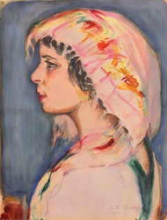 Portrait Drawings and Watercolors