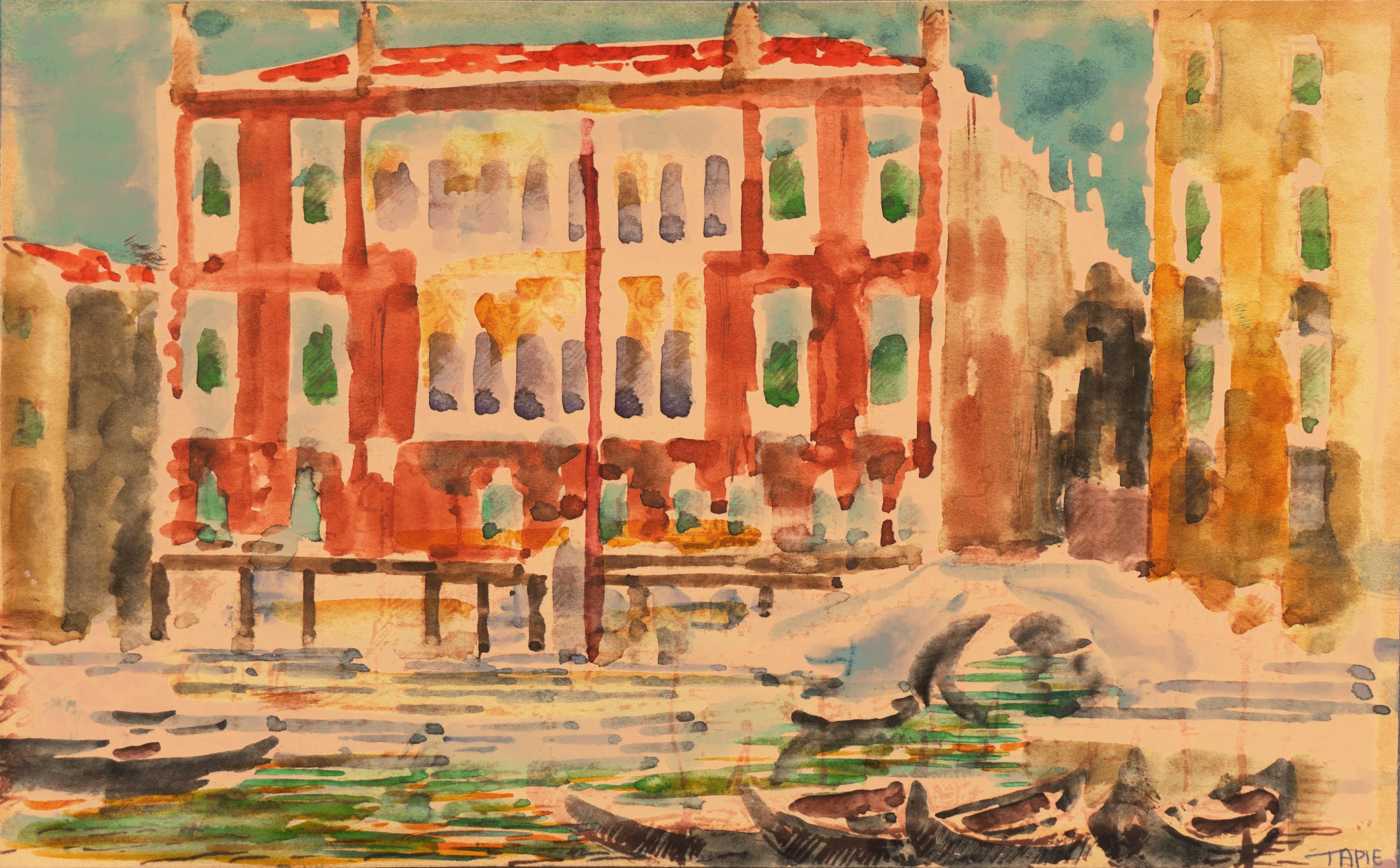 Viva Flower Tapie Landscape Art - 'The Doge's Palace, Venice'