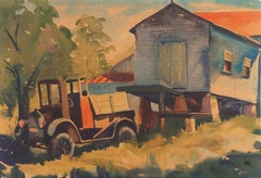 'Old Reliable', Early American Modernist, Jalopy, Model T Ford Flatbed Truck