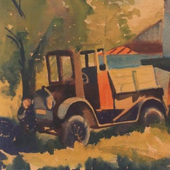 'Old Reliable', Early American Modernist, Jalopy, Model T Ford Flatbed Truck
