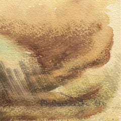 Regionalistische Landschaft", California Watercolor Society, GGIE, Chouinard