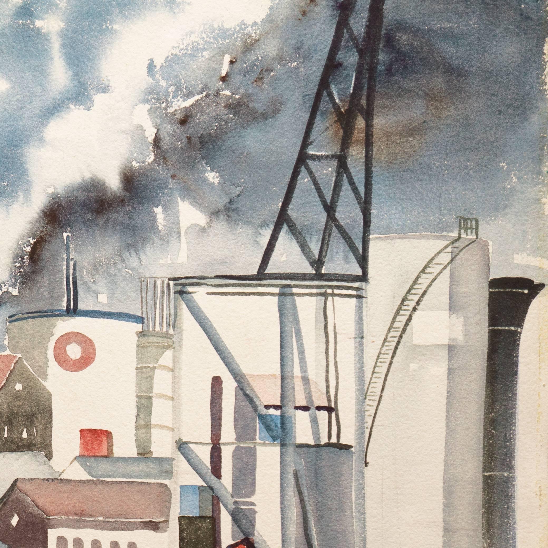 'Industrial Landscape' For Sale 1