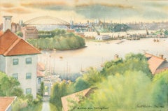 Landscape Drawings and Watercolors