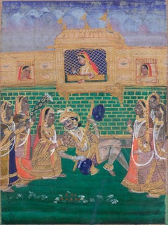 'Stately Pleasure Dome', South-East Asian, Mughal, Concubines, Fine Gilding