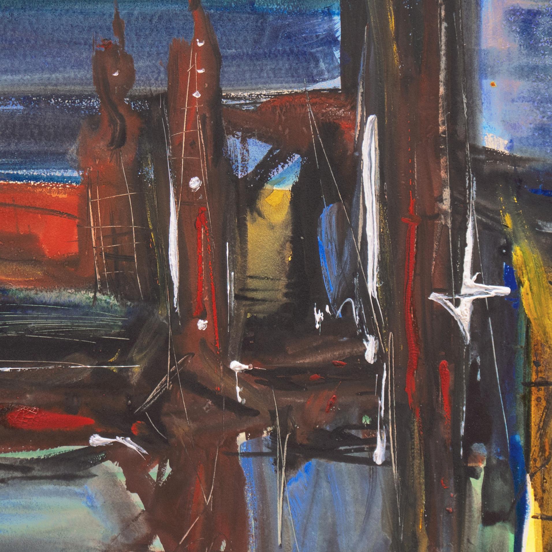 'Abstract, Red and Blue', National Gallery of Canada, NYMoMA, Paris, Chaumière For Sale 2