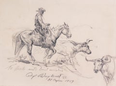 Cowboy, El Cajon, California", Cavallo, Equitazione, Ovest americano, Bestiame