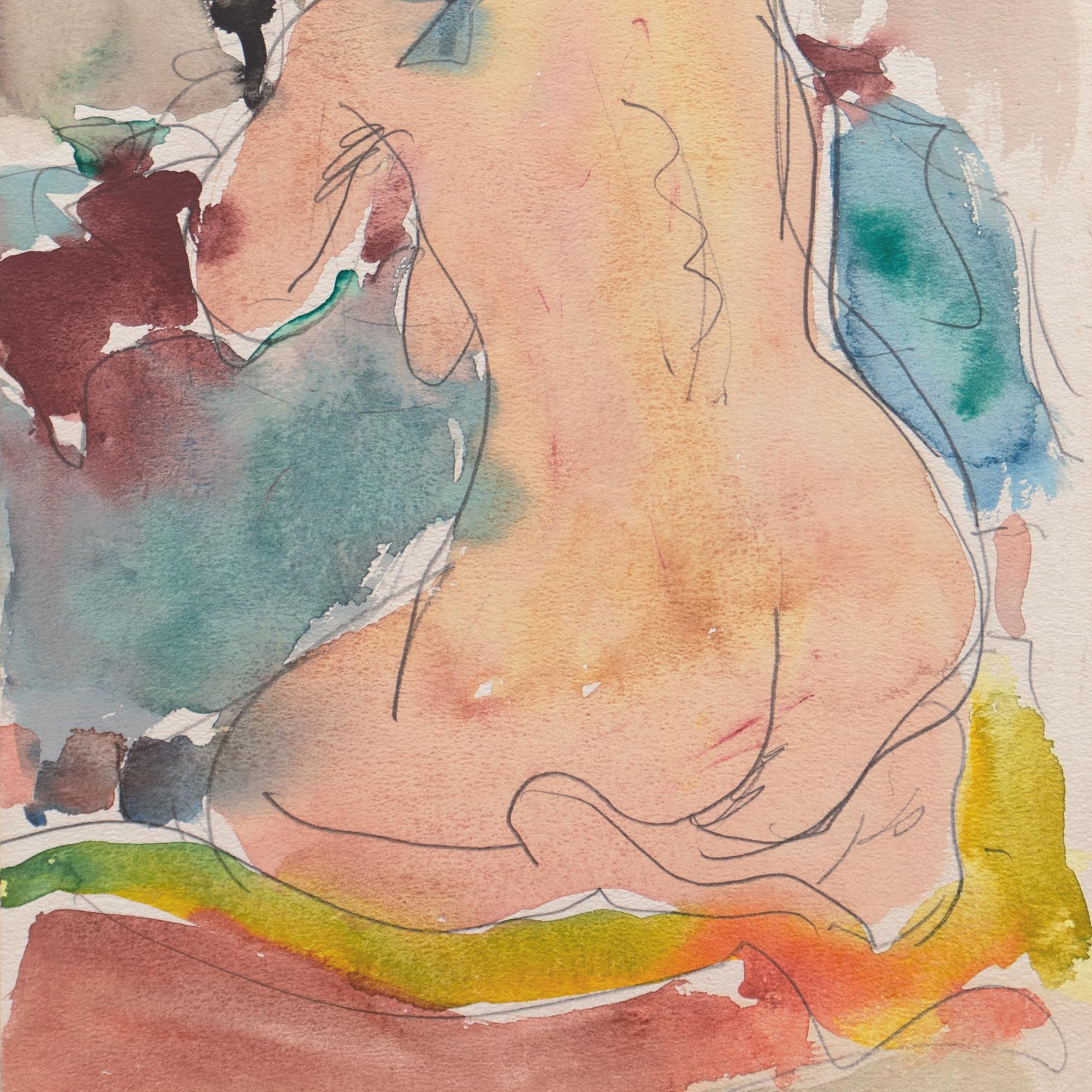 'Kneeling Nude', Louvre, Académie Chaumière, LACMA For Sale 1