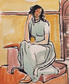 'Young Woman Seated', Cincinnati Art Museum, Brooklyn Museum, San Francisco