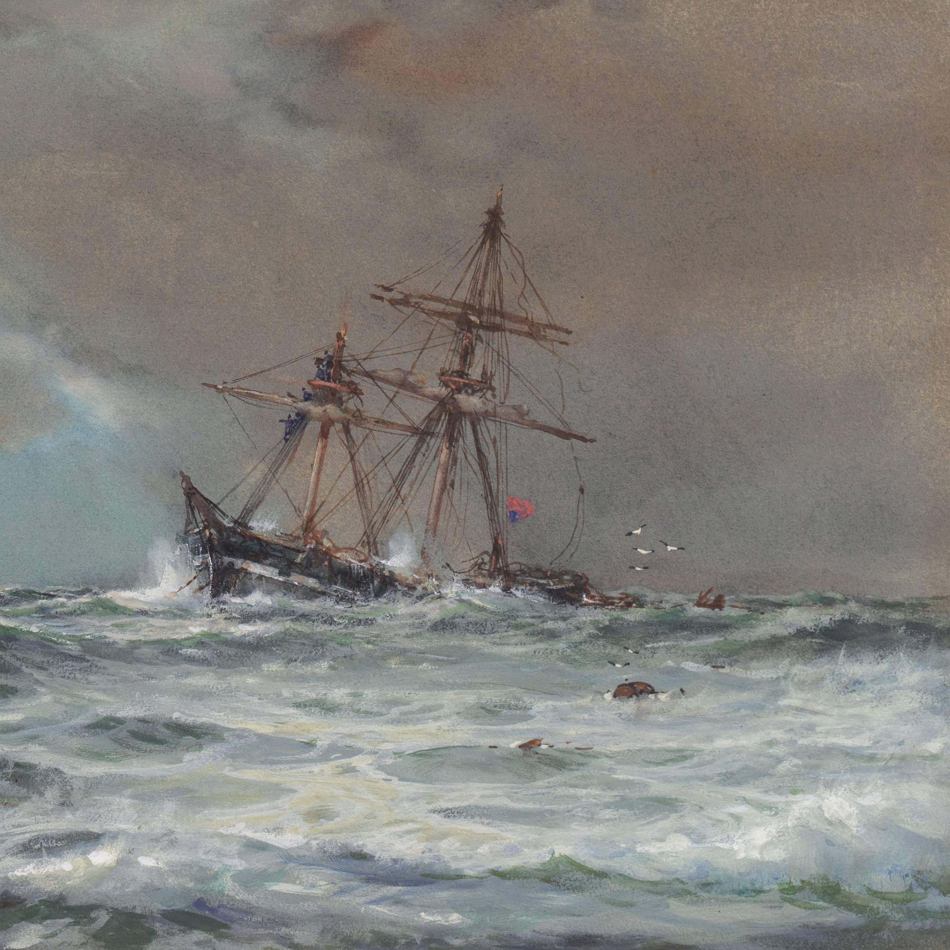 the turbulent seas brig