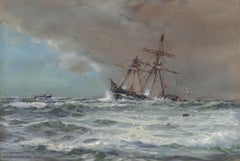 'Rescue at Sea', English Seascape, Royal Society of British Artists