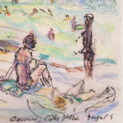 « La Côte d'Azur », Paris, Salon d'Automne, artiste californien post-impressionniste