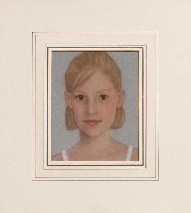 Portrait of a Young Girl - Academic Art by Unknown