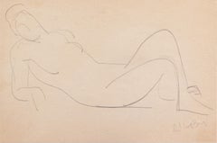 'Reclining Nude' Louvre, Salon d'Automne, Académie Chaumière, LACMA, Carmel