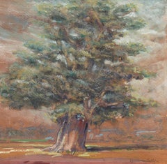 „Der alte Eichenbaum“, Bushey School of Art, Britisch