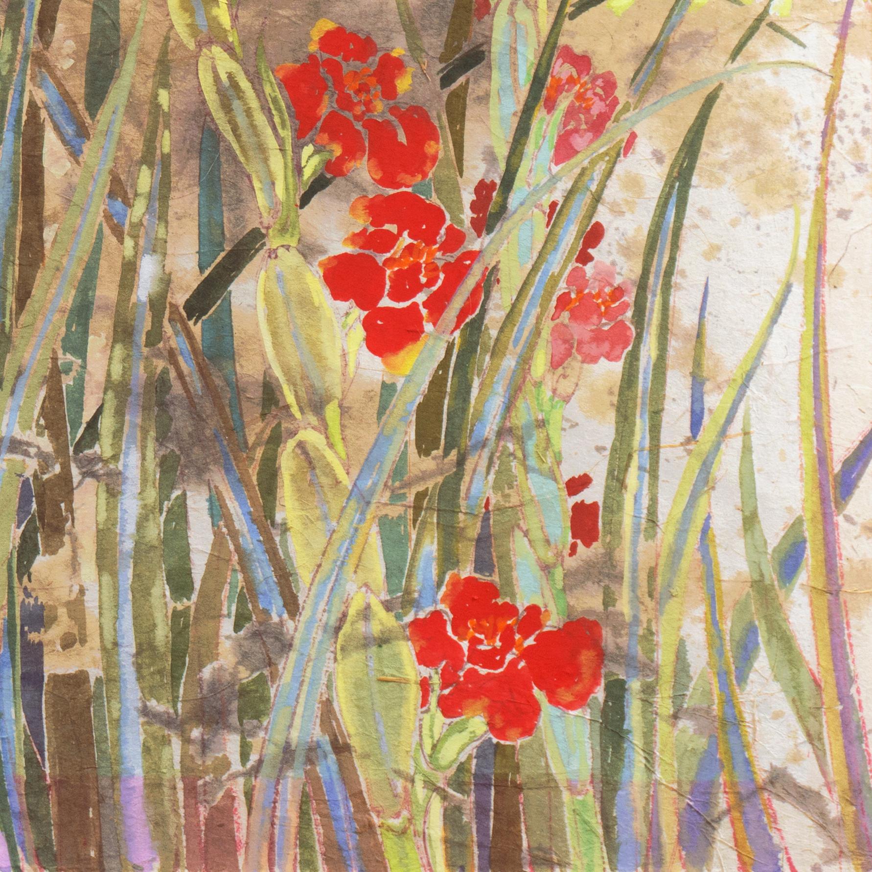 'Wild Flowers in the Breeze', Art Students League, New York, Paris Biennale 3