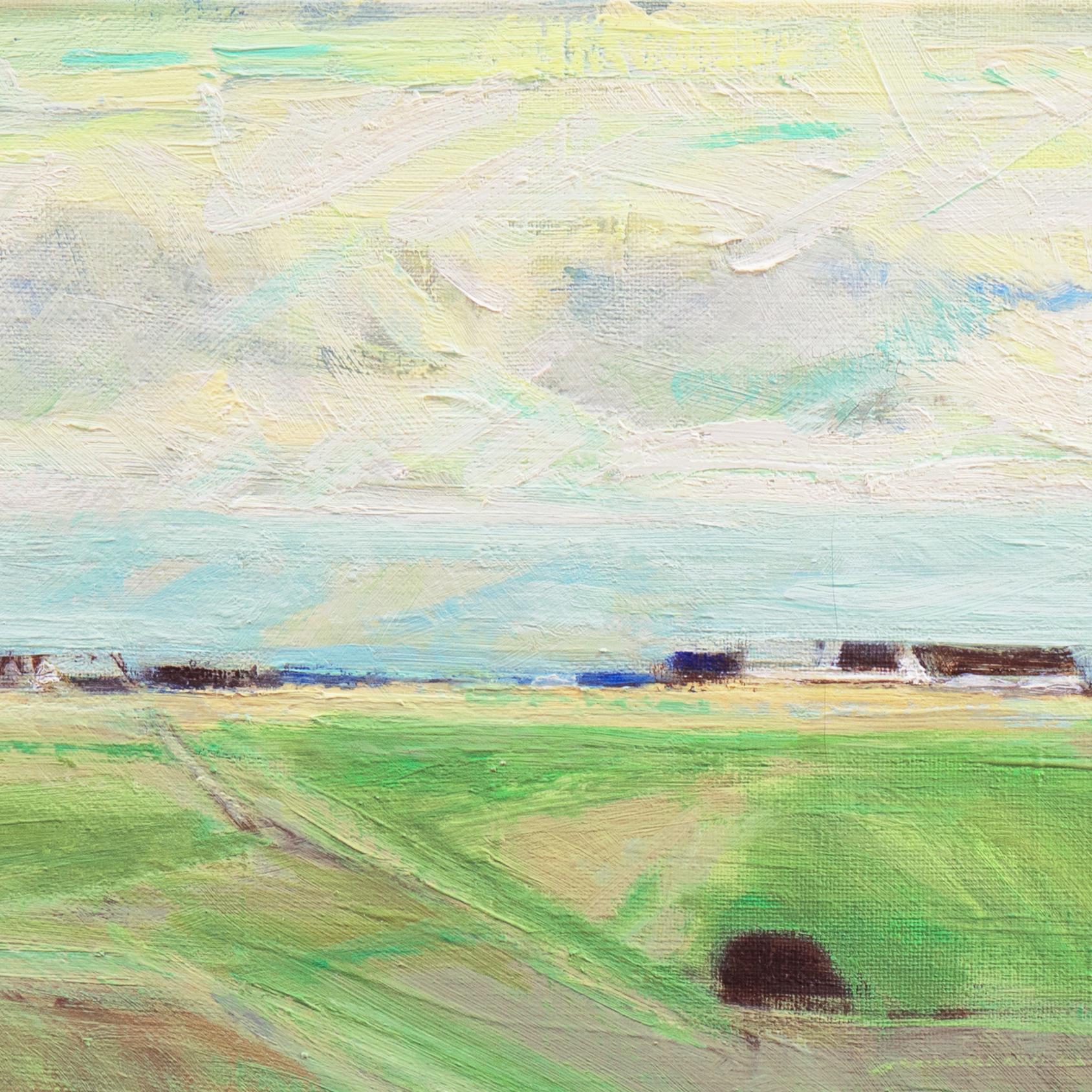 September Landscape   (Impressionism, Country, Denmark, Danish, Abstraction) 3