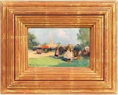 'Dopo la messa, Bretagna', Société des Artistes Française, Museo di Honfleur, Benezit