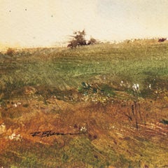 'In the Grasses', California, San Jose State, Society of Western Artists