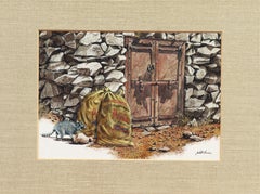 'The Little Bandit', California Raccoon, National Watercolor Society