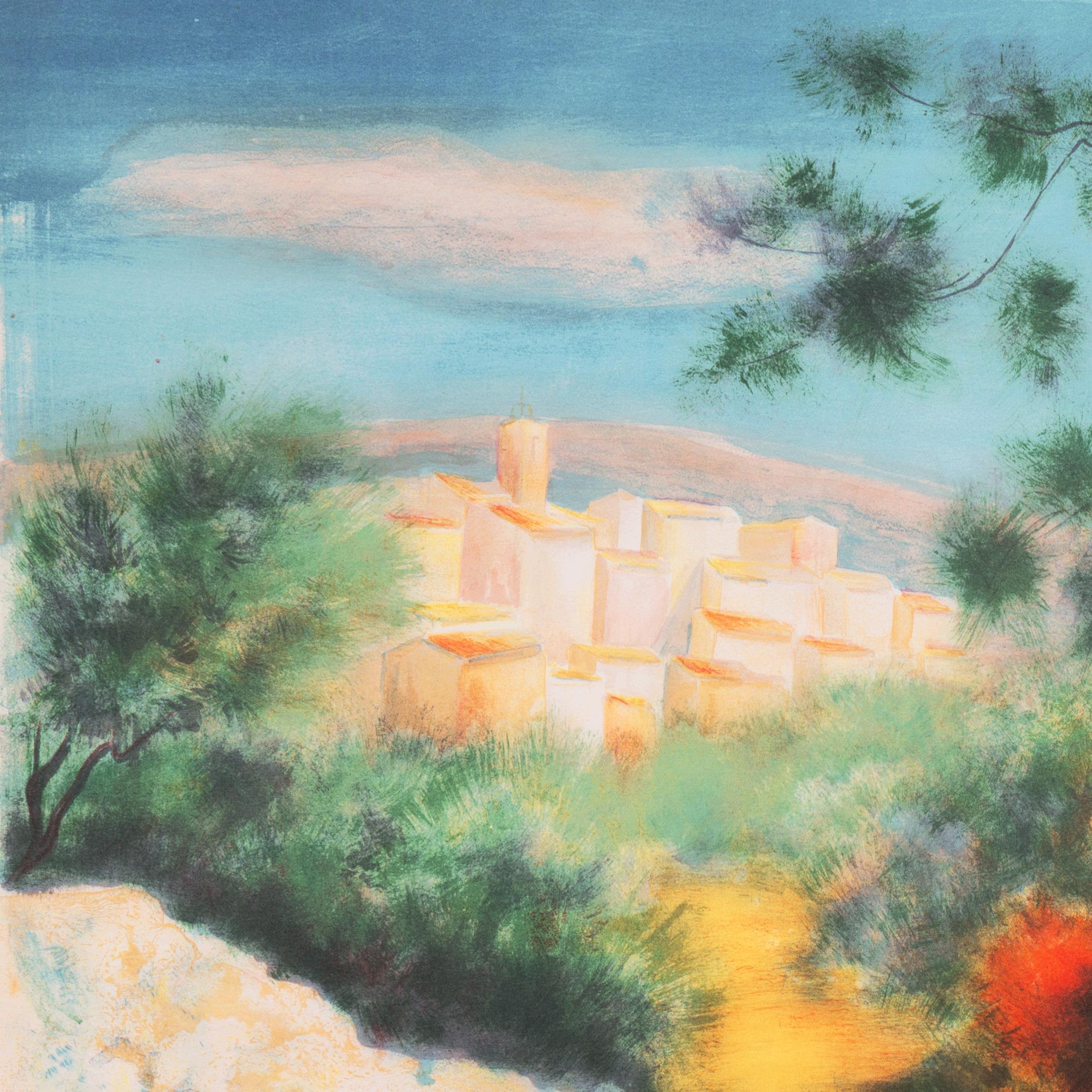 'Chemin des Bastides, Aix-en-Provence', Côte d'Azur, French Post-Impressionist For Sale 2