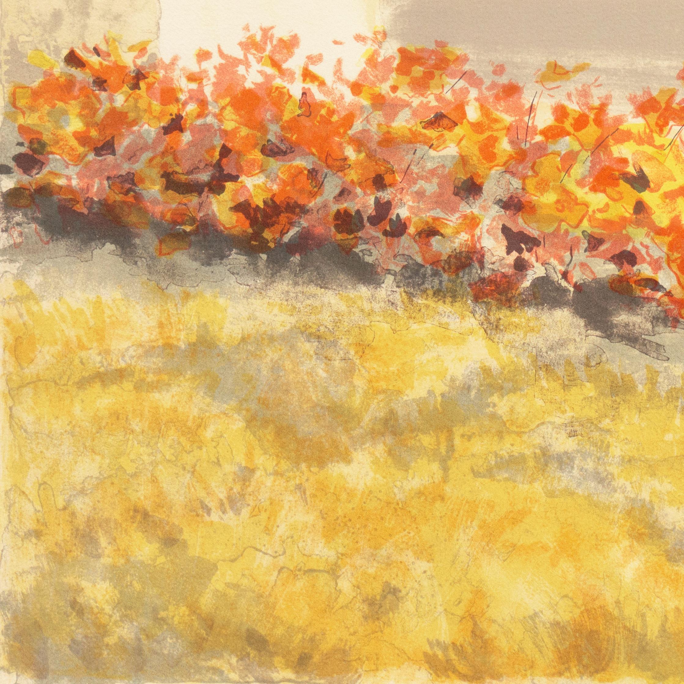 'Provençal Vineyard', French Post-Impressionist Landscape, Paris Academie Julian 4