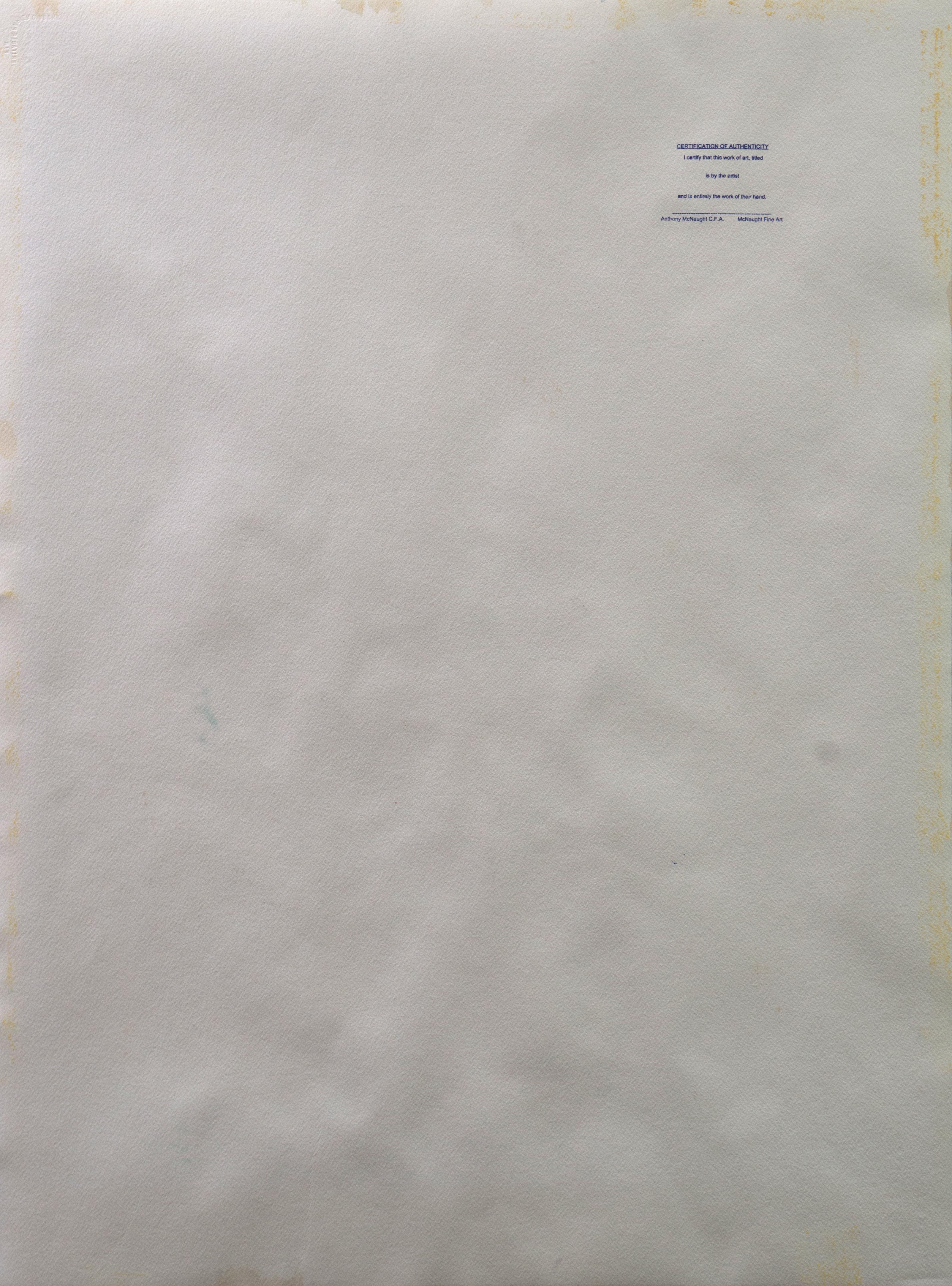 „Wasserlilien“, California Watercolor Society, SWA, Künstlerin als Frau, Zoltan Szabo im Angebot 4