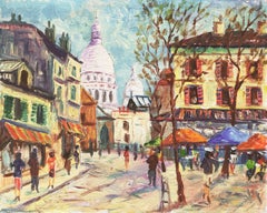 'Place du Tertre', School of Paris, Montmartre, Sacré Cœur and Lapin Agile