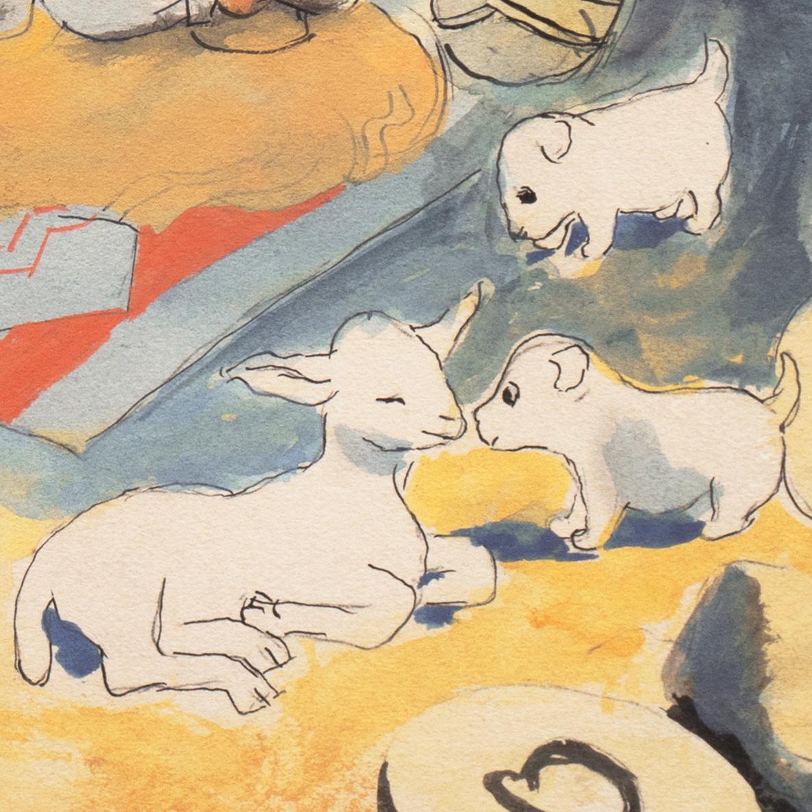 « Navajo Family », Santa Fe, modernisme, Corcoran, Whitney, PAFA,  AIC,  WPA en vente 2