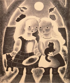 ''Peggy and Dot'', Art-Déco-Sessel, Künstlerin, AIC, Paris, Salon d''Automne