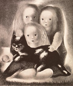 « Family Portrait », AIC, Salon d'automne de Paris, artiste américaine de l'Art déco  