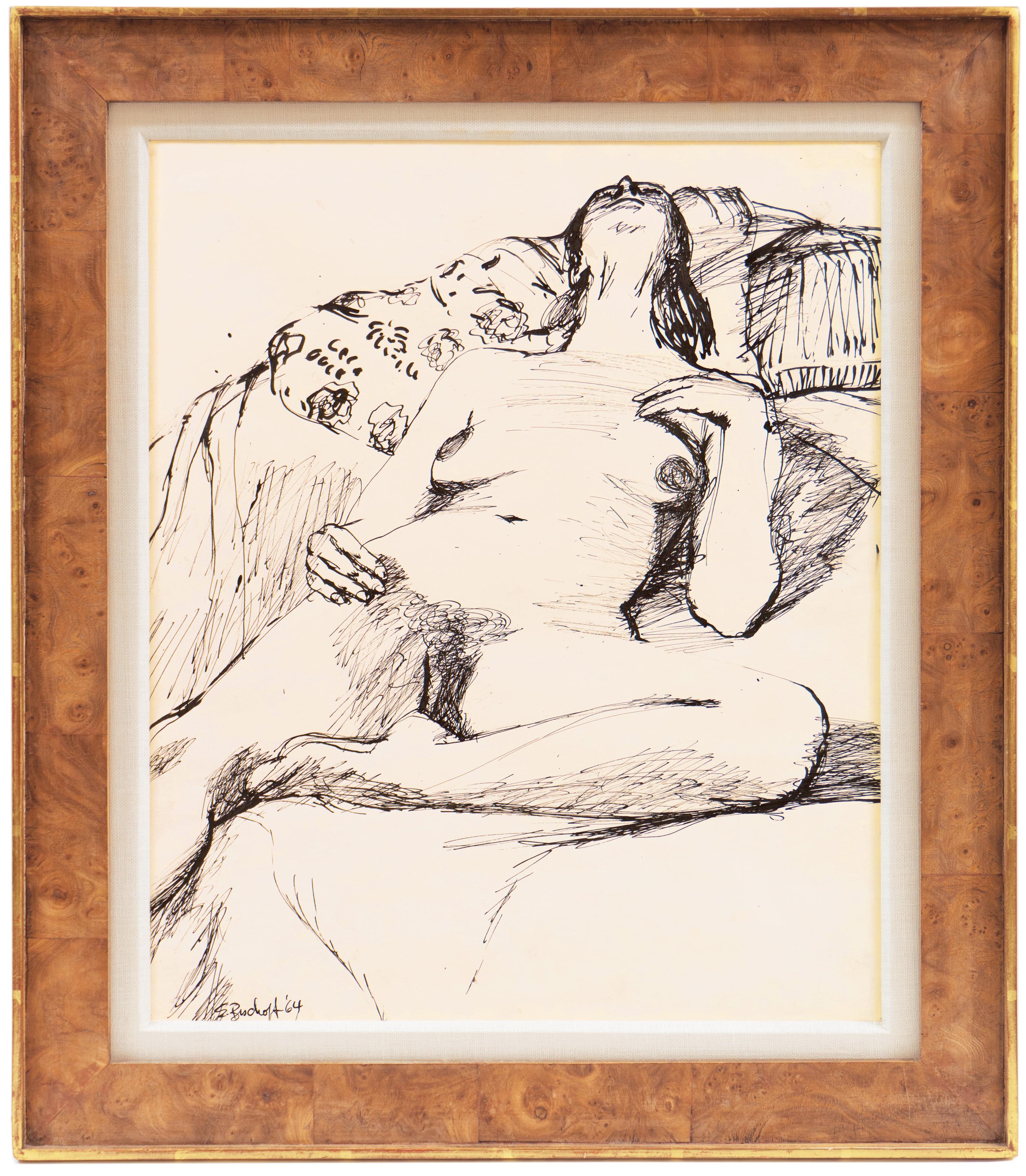 Desnudo reclinado