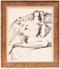 'Reclining Nude', Bay Area Figurative School, CSFA, San Francisco, California