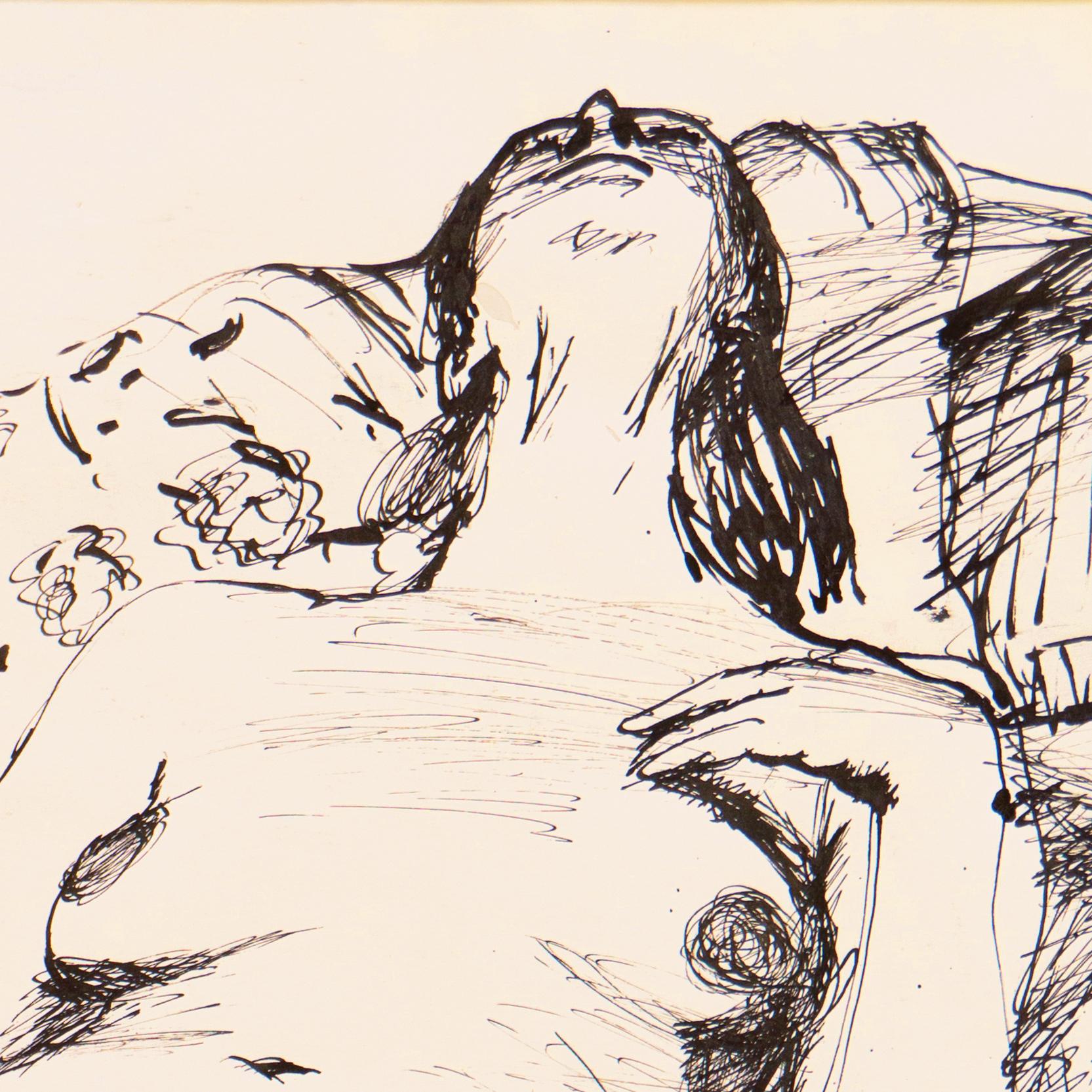 Desnudo reclinado
