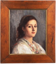 Antique 'A Young Parisienne', Royal Academy of Arts, Academie Colarossi, Jeu-de-Paume