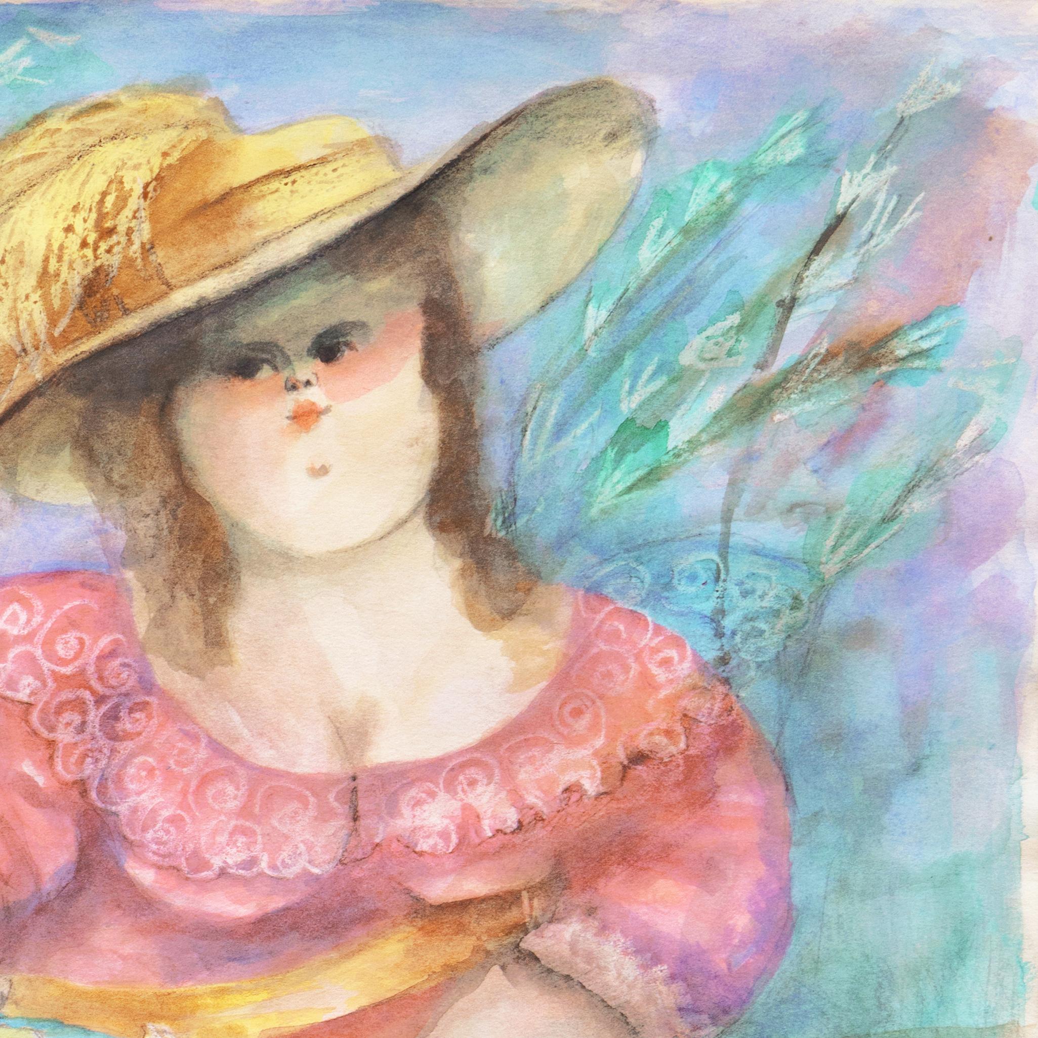 „Mutter und Kind“, bolivianisch-amerikanischer Modernist im Angebot 2