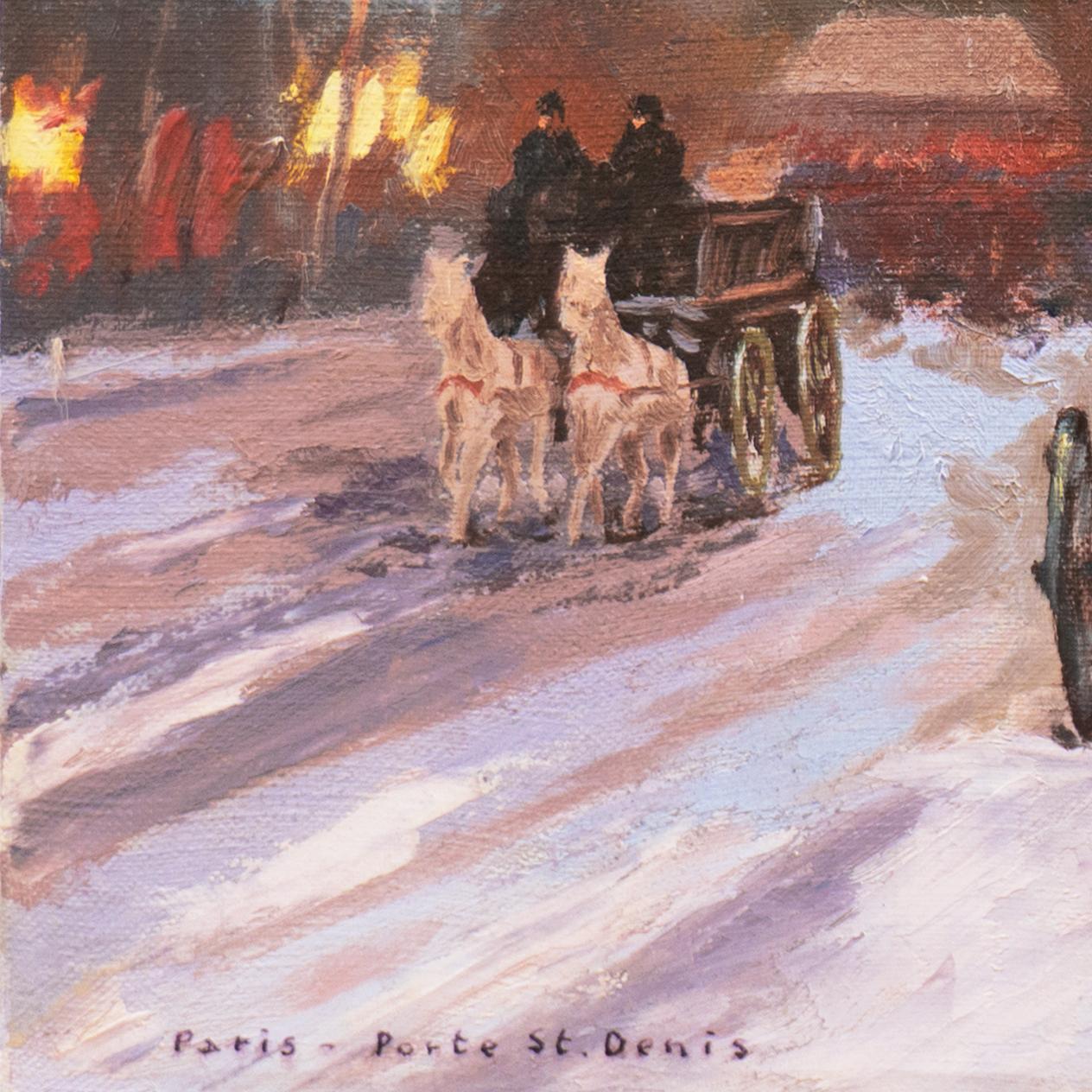 impressionist winter scenes