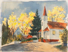 Paisaje otoñal", Artista femenina de Suffolk, Londres, París, Círculo de Arte de Norfolk