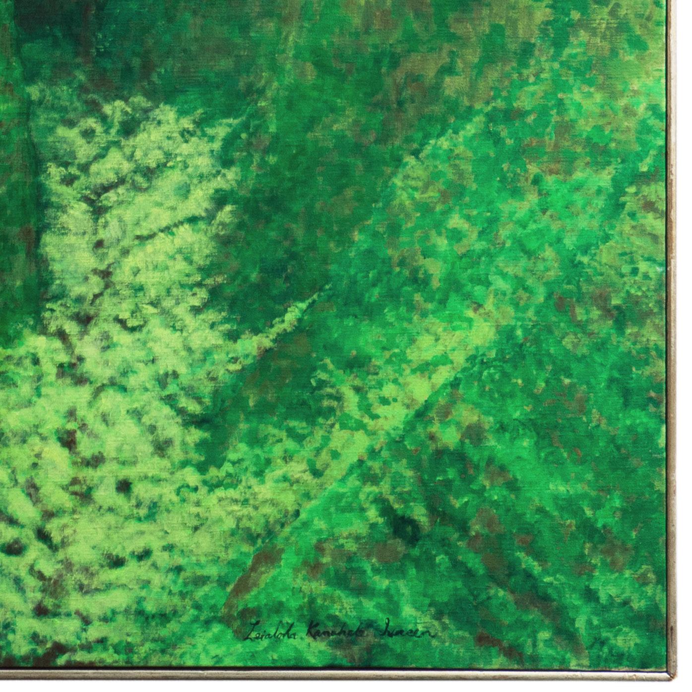 'Koʻolau, O'ahu, Hawaii', Chouinard Art School, Honolulu Academy, Woman Artist - Painting by Ruth Leialoha Kanahele Iversen