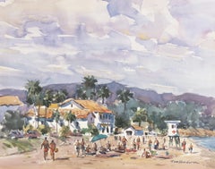 Nuvole estive, East Beach, Santa Barbara', California, Instituto Allende