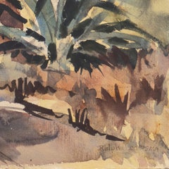 'Impressionist Landscape with Agave', Sequoia Art Group, California Plein Air