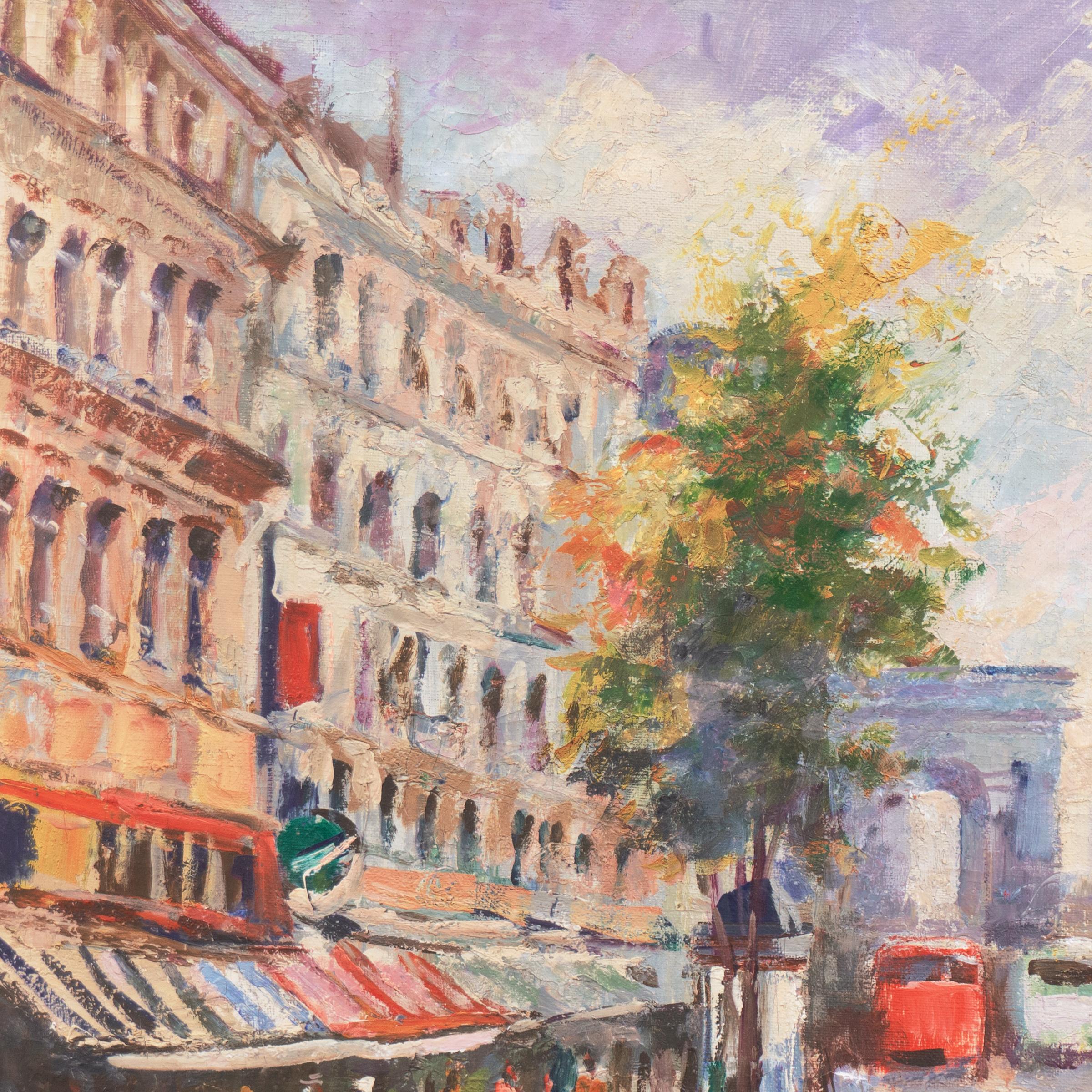 champs elysees painting