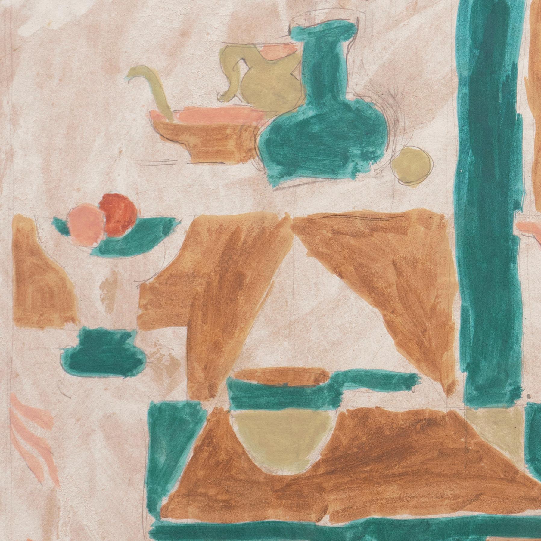 «ubist Kitchen Interior », Paris, Louvre, Salon d'Automne, Ac. Chaumière, LACMA - Post-impressionnisme Art par Victor Di Gesu