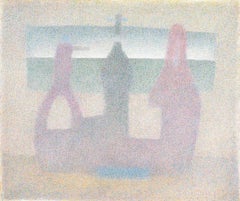 Post-Impressionist Abstract Drawings and Watercolors